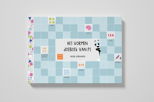 Het vormen doeboek van Pi voor kind en ouders