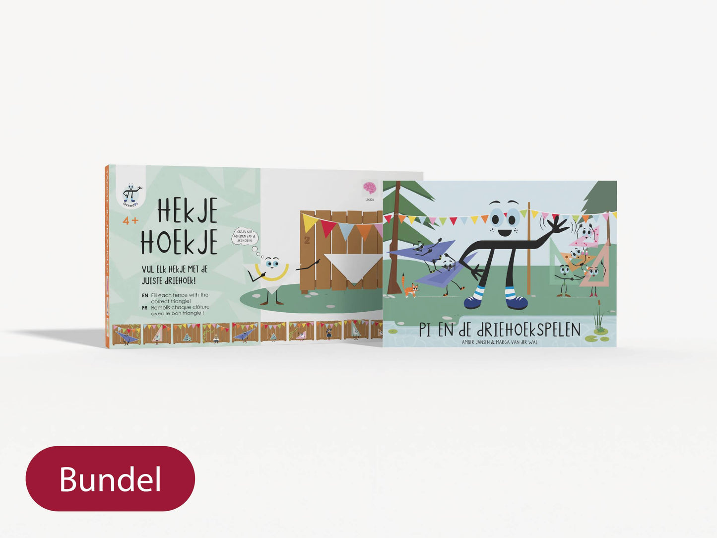 Bundel - "Lezen & spelen met driehoeken"