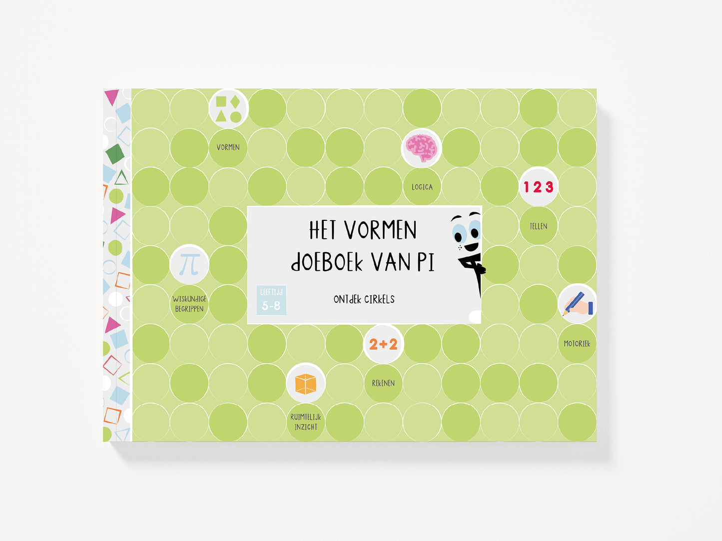 Het vormen doeboek van Pi - ontdek cirkels