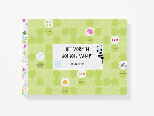 Het vormen doeboek van Pi - ontdek cirkels