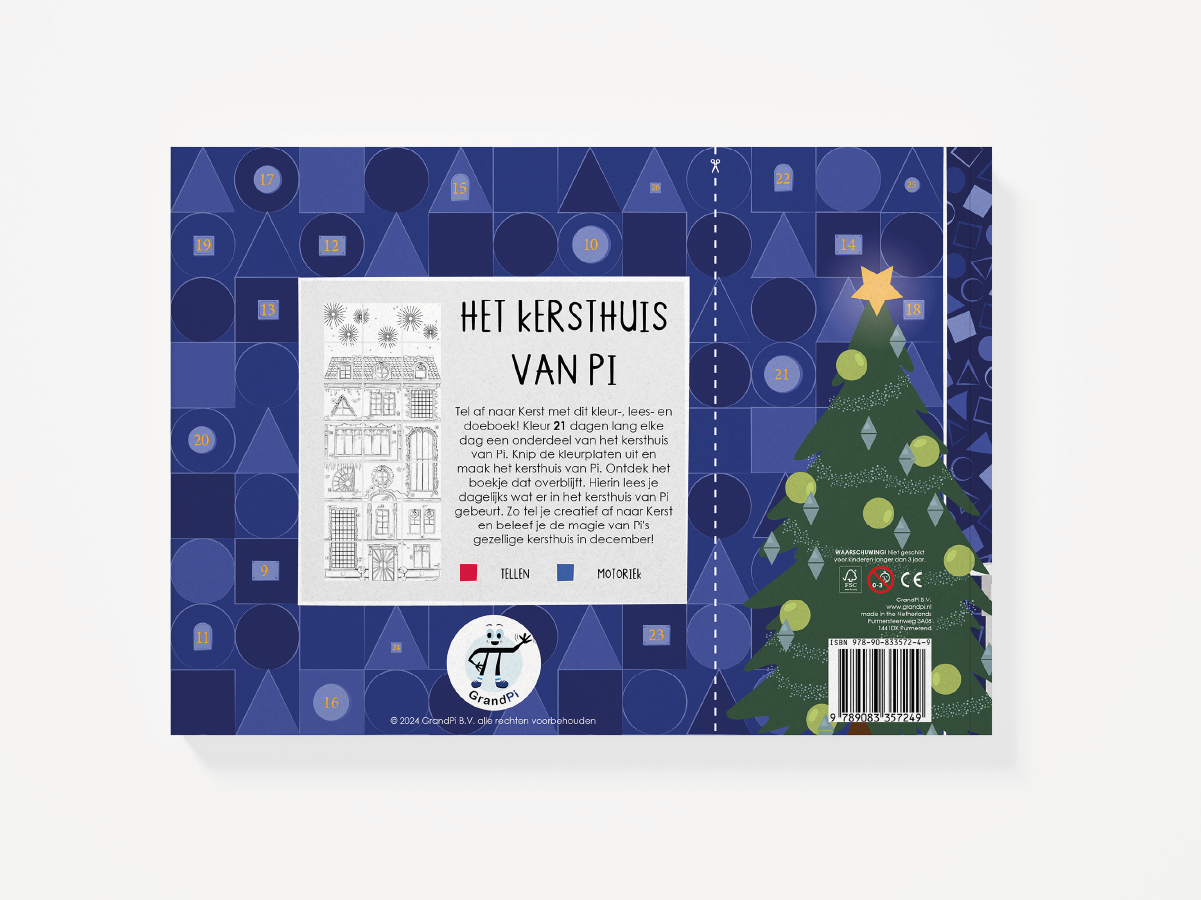 Het kersthuis van Pi - maken en voorlezen
