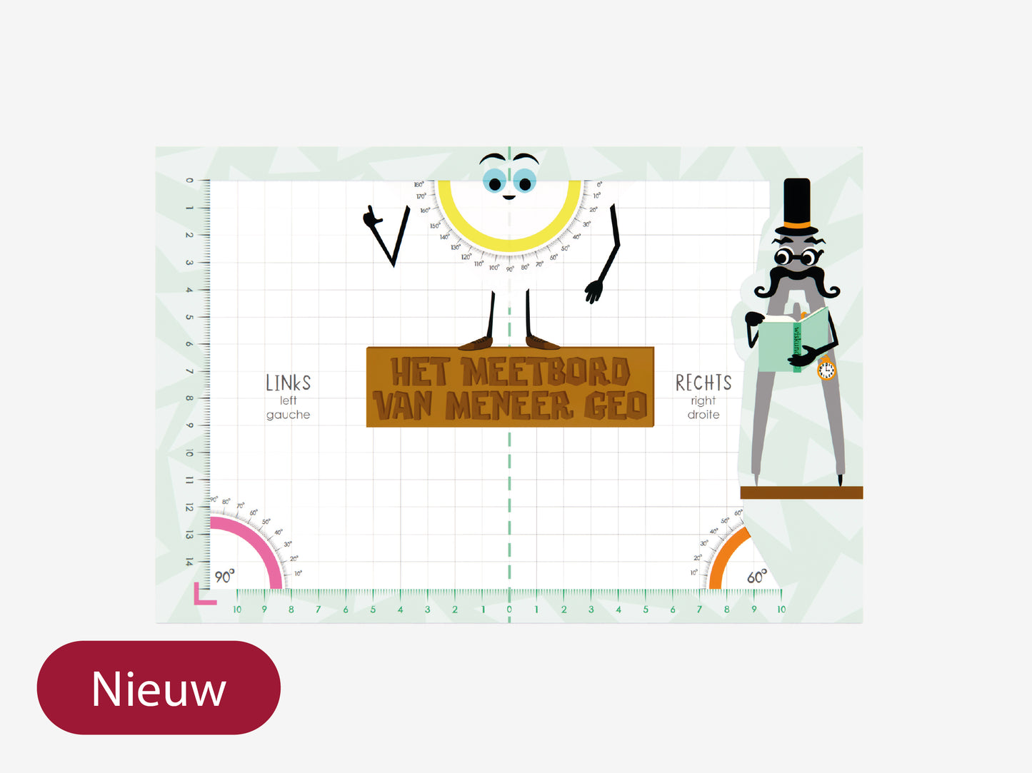 Het meetbord van meneer Geo