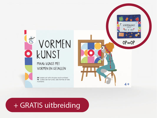 Spel - Vormenkunst + GRATIS vormenkunst uitbreiding